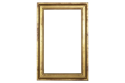 Lot 33 - AN ITALIAN 18TH CENTURY STYLE GILDED DRAWING FRAME