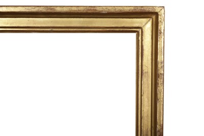 Lot 33 - AN ITALIAN 18TH CENTURY STYLE GILDED DRAWING FRAME