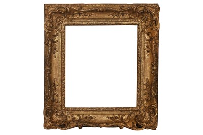 Lot 51 - A FRENCH 18TH CENTURY LOUIS XV, FULLY CARVED AND GILDED FRAME