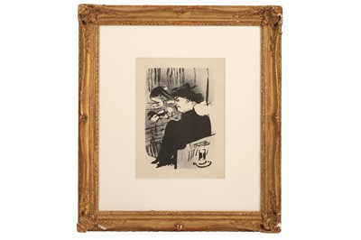 Lot 136 - Lautrec (Henri de Toulouse) Une Spectatrice