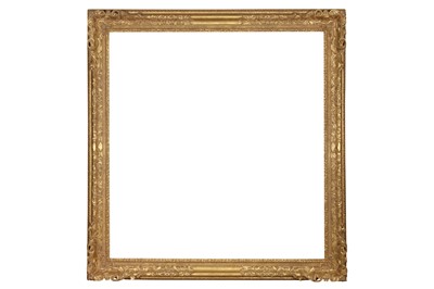 Lot 79 - A BRITISH HUGENOT LOUIS XIV 18TH CENTURY CARVED, PIERCED AND GILDED FRAME