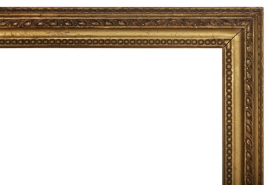 Lot 19 - AN ITALIAN 17TH CENTURY CARVED, GILDED AND GADROONED CARLO MARATTA FRAME