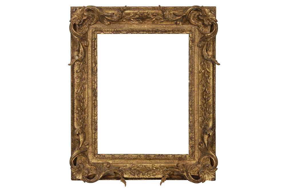 Lot 78 - A BRITISH LATE 17TH CENTURY STYLE CARVED AND GILDED LOUIS XIV FRAME