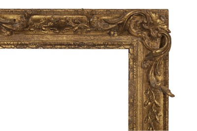 Lot 78 - A BRITISH LATE 17TH CENTURY STYLE CARVED AND GILDED LOUIS XIV FRAME