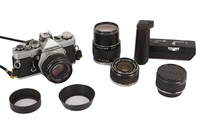 Lot 301 - A Olympus OM-1 Outfit