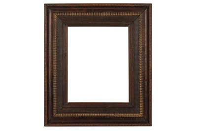 Lot 201 - A DUTCH 17TH CENTURY STYLE PARTLY GILDED FRAME