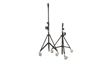 Lot 191 - A Pair of Doughty Nebula 20 Wind Up Lighting stands