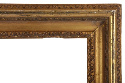Lot 234 - AN ITALIAN 18TH CENTURY CARVED AND GILDED SALVATOR ROSA FRAME