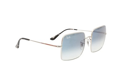 Lot 607 - Ray Ban Blue 1971 Classic Square Sunglasses