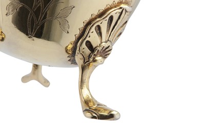 Lot 263 - A mid-18th century Portuguese silver gilt covered jug, Lisbon circa 1740 by F.I or F.D (untraced)