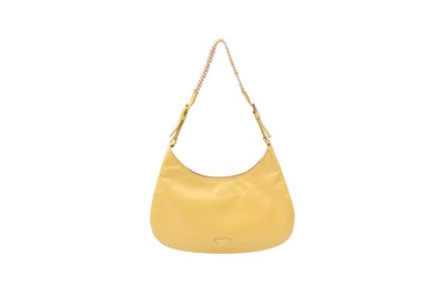 Lot 208 - Prada Yellow Mini Shoulder Bag