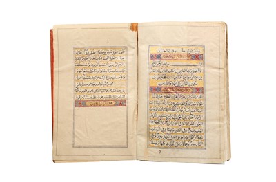 Lot 109 - A ROYAL QAJAR QURA’N