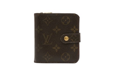 Lot 346 - Louis Vuitton Monogram Square Compact Zippy Wallet
