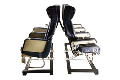 Lot 172 - A Group of Continental Airline Seats - Studio Props