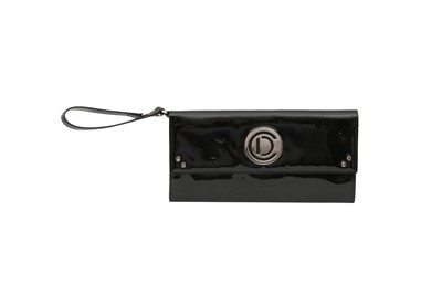 Lot 616 - Christian Dior Black Wristlet Clutch