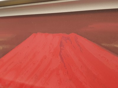 Lot 449 - KIYOYASU MORIJIMA (1929 – ). Red Fuji (Akafuji)