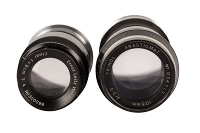 Lot 105 - A Pair of LTM Telephoto Lenses