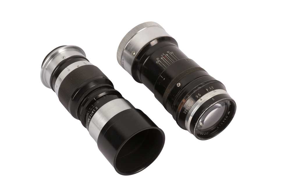 Lot 105 - A Pair of LTM Telephoto Lenses