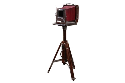 Lot 22 - A 10 x 8 Gandolfi Rosewood Precision Field Camera