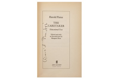 Lot 652 - Pinter (Harold)