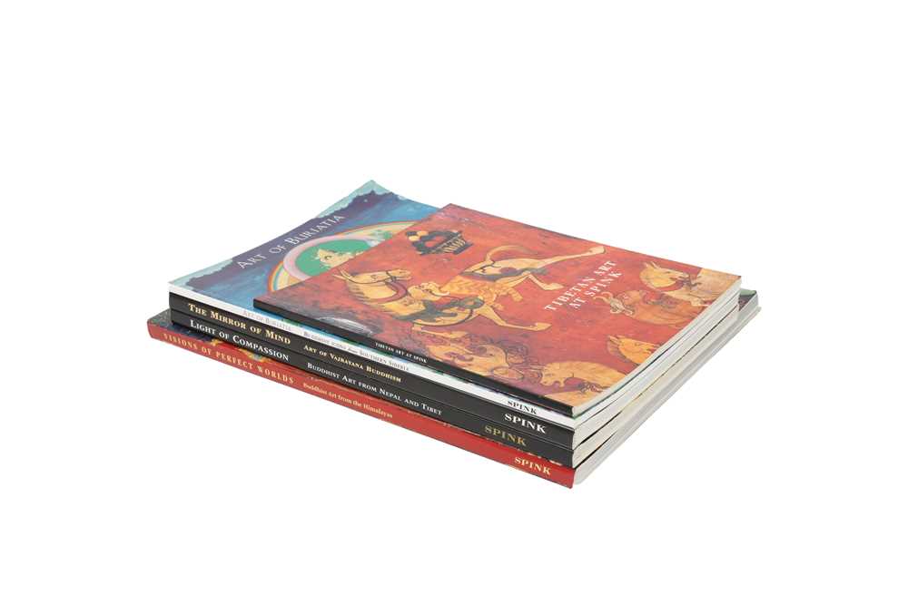 Lot 573 - FIVE SPINK AND SON HIMALAYAN ART CATALOGUES.