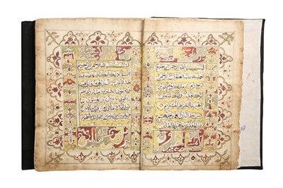 Lot 466 - A MOROCCAN QUR’AN
