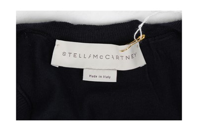 Lot 33 - Stella McCartney Navy Wool Sleeveless Jumpsuit