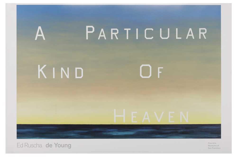 Lot 349 - ED RUSCHA (AMERICAN B. 1937)