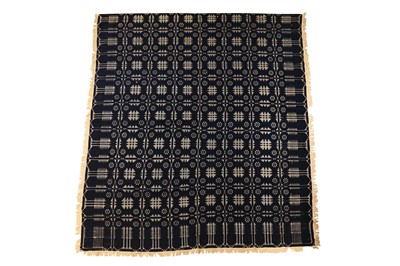 Lot 318 - A DOUBLE-CLOTH COVERLET, NEW ENGLAND, AMERICA, FIRST QUARTER OF THE 19TH CENTURY