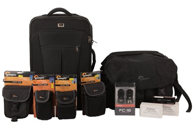 Lot 242 - Various Lowepro Bags & Wireless Flash Accessories