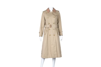 Lot 309 - Burberry Beige Detachable Lined Trench Coat