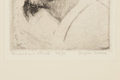 Lot 715 - HERMANN STRUCK (1876-1944)