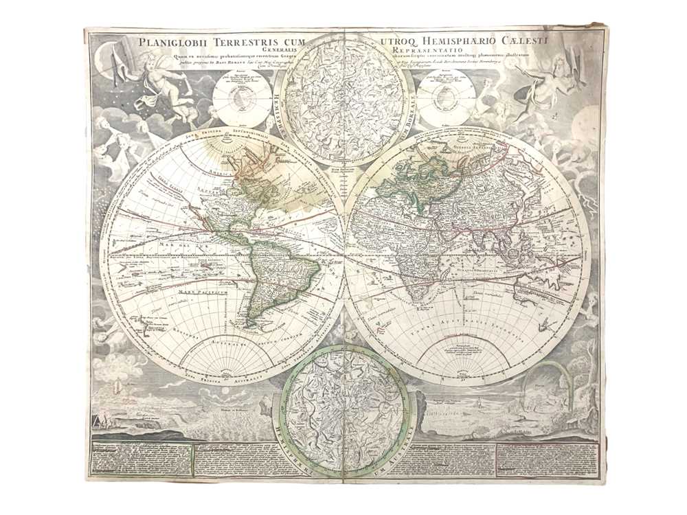 Lot 250 - Homann (Johann Baptist) Planiglobii Terrestris