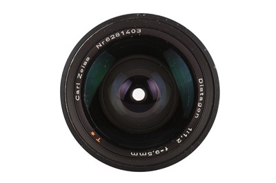 Lot 149 - A Carl Zeiss 9.5mm f/1.2 Distagon Cine Lens