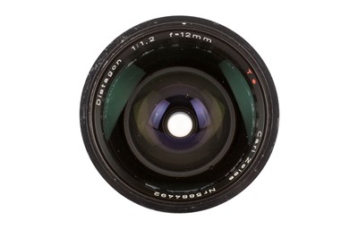 Lot 144 - A Carl Zeiss 12mm f/1.2 Distagon T* Cine Lens