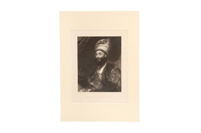 Lot 430 - A PORTRAIT OF MIRZA ABUL HASSAN KHAN