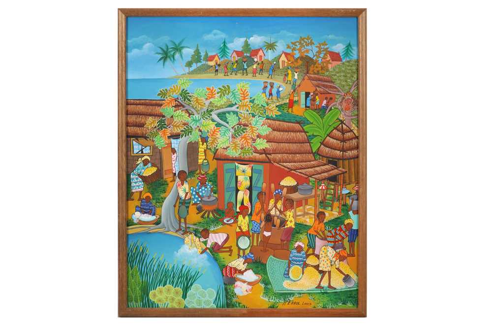 Lot 257 - R. ERROL LOUIS (HAITIAN MID-LATE 20TH CENTURY)