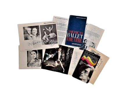 Lot 519 - Autograph Collection.- Ballet Interest