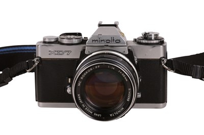 Lot 535 - A Minolta XD7 SLR Camera