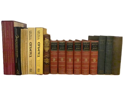 Lot 835 - JUDAICA AND THE HOLY LAND IN FIFTY-FOUR VOLUMES