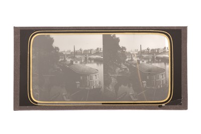 Lot 323 - Glass stereo views Ferrier & Soulier (Paris, active c.1860s-1880s)