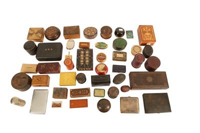 Lot 76 - AN EXTENSIVE COLLECTION OF BOXES