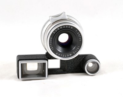 Lot 107 - Leitz Summaron Close Focus M Mount 3.5cm f2.8 Lens, with "Goggles"