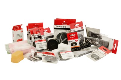 Lot 210 - A Selection of Canon Filters & Accessories