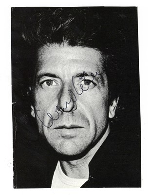 Lot 676 - Cohen (Leonard)