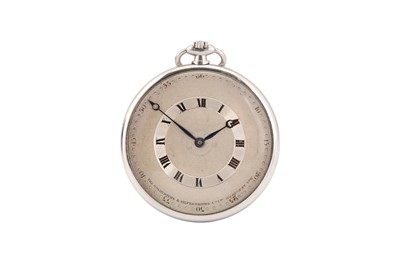 Lot 350 - RARE AND ULTRA THIN OPEN FACE POCKET WATCH.