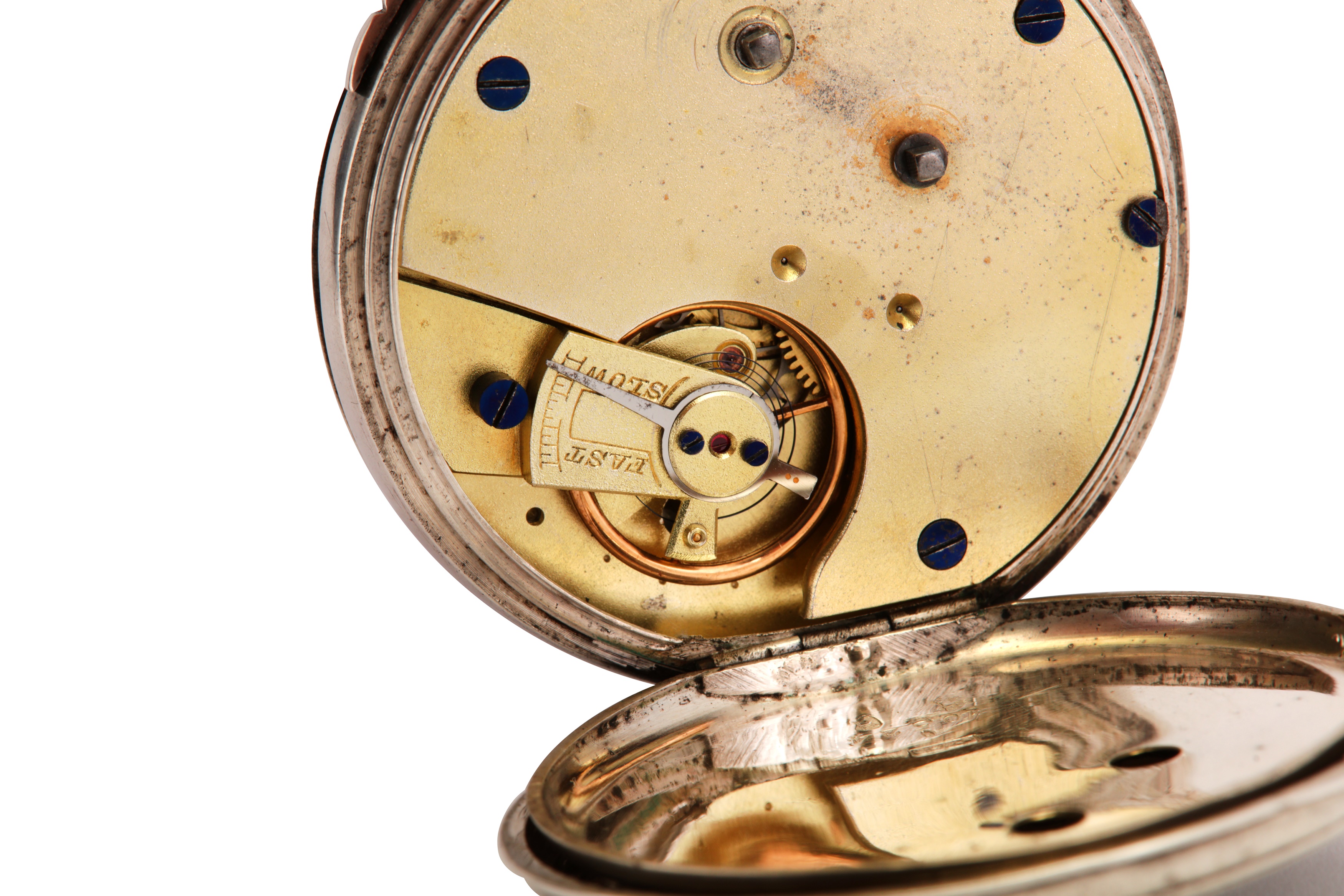 Lot 315 CHRONOGRAPH/STOP POCKET WATCH.