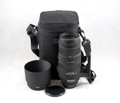 Lot 143 - Sigma DC 120-400mm f4.5-5.6 APO HSM Optically Stabilized Lens, Canon EOS Fit