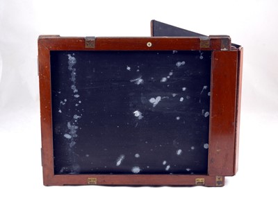 Lot 274 - One 10" x 8" & a 10" x 12" Wooden DDS Dark Slide