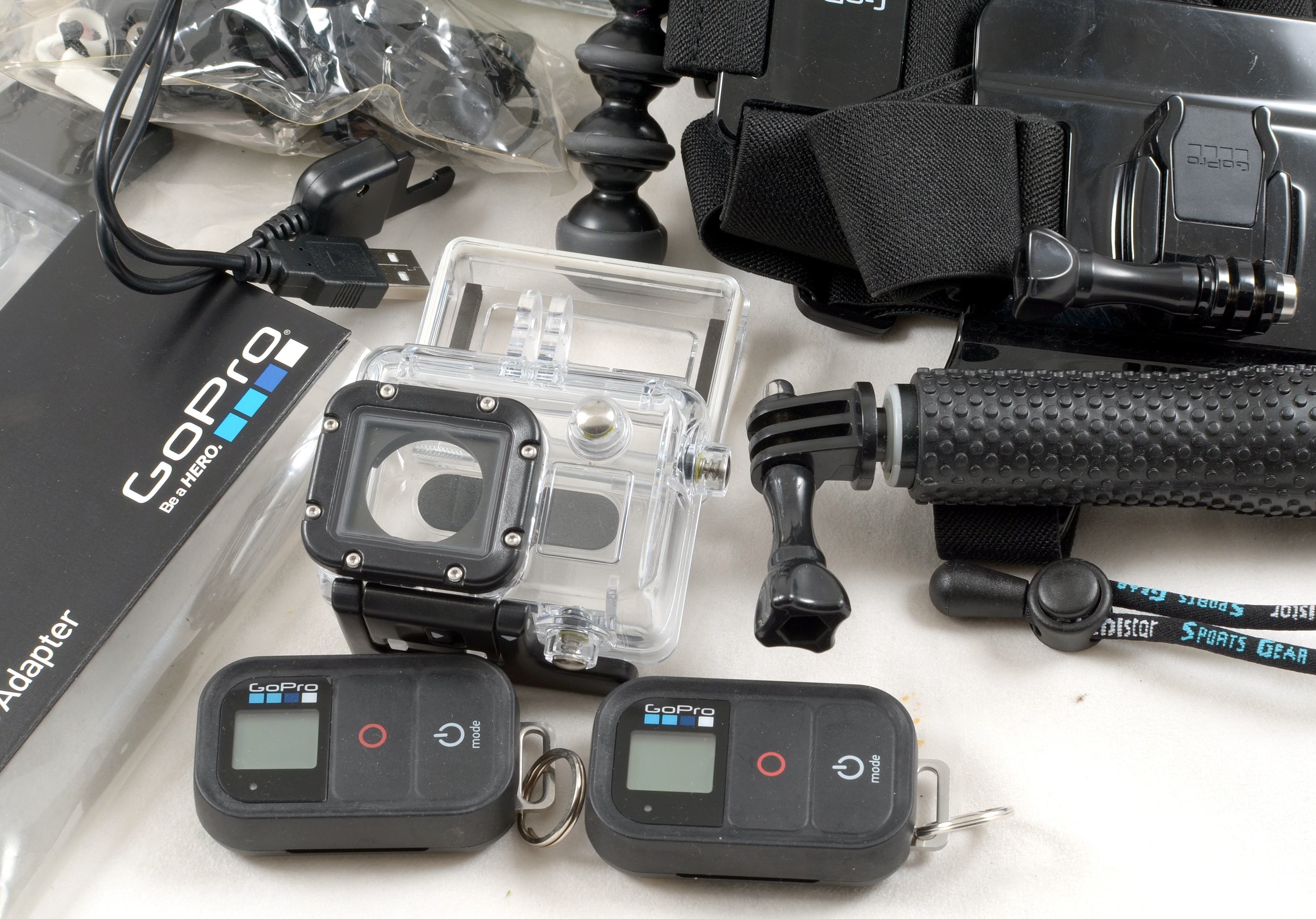 Lot 167 - A Good Selection of GoPro Accessories,